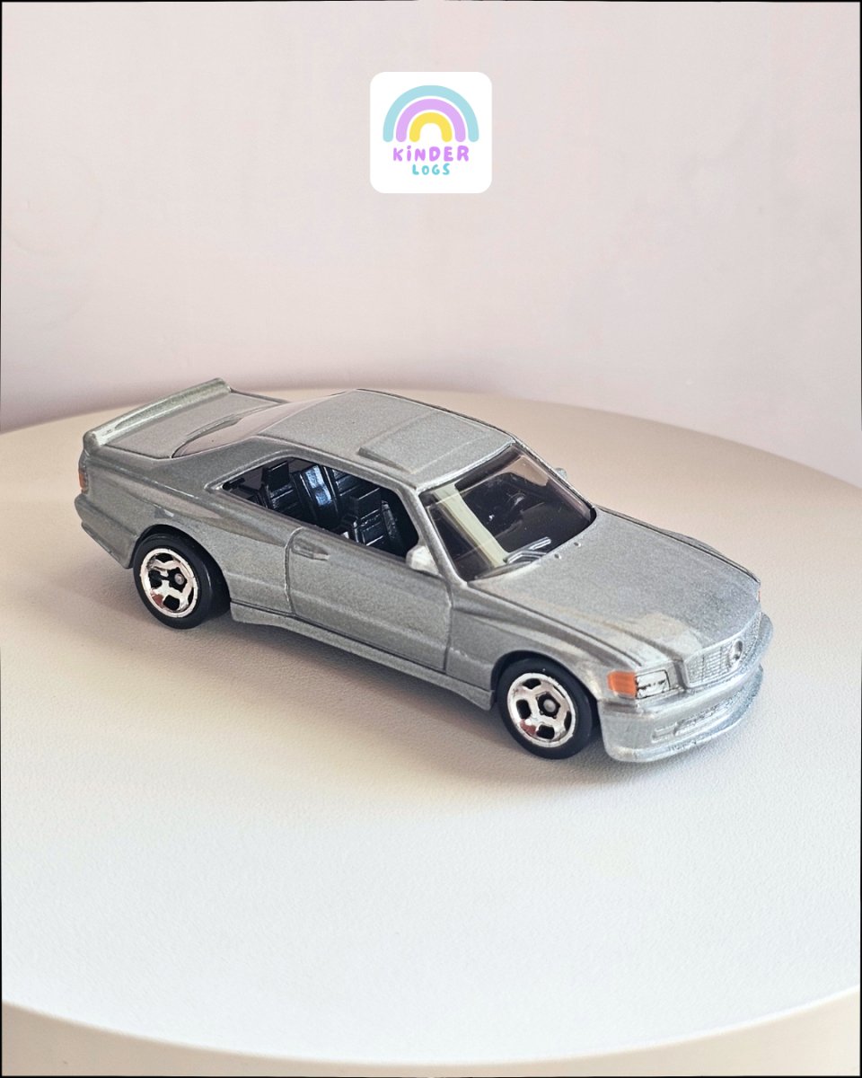 Hot Wheels 1989 Mercedes - Benz 560 (Uncarded) - Kinder Logs