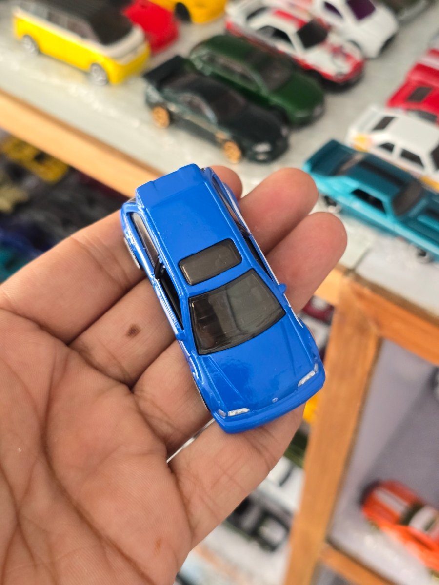 Hot Wheels 1990 Honda Civic EF - Blue (Uncarded) - Kinder Logs
