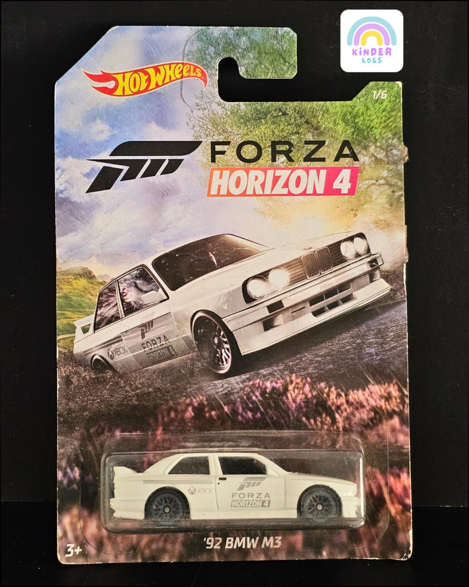 Hot Wheels 1992 BMW M3 - XBox Forza Horizon 4 - Kinder Logs