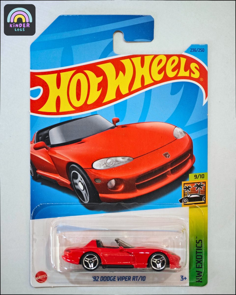 Hot Wheels 1992 Dodge Viper RT 10 - Kinder Logs