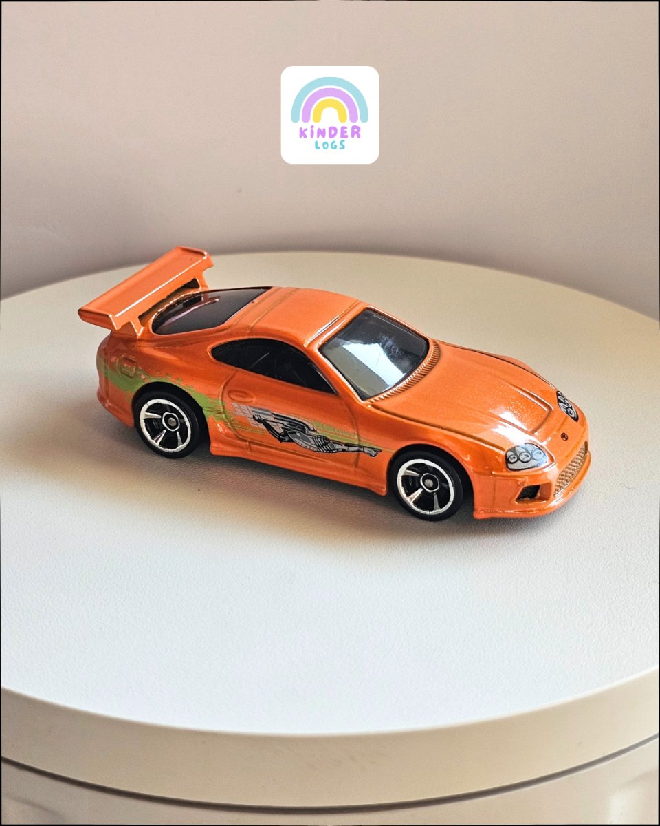 Hot Wheels 1994 Toyota Supra (Uncarded) - Kinder Logs