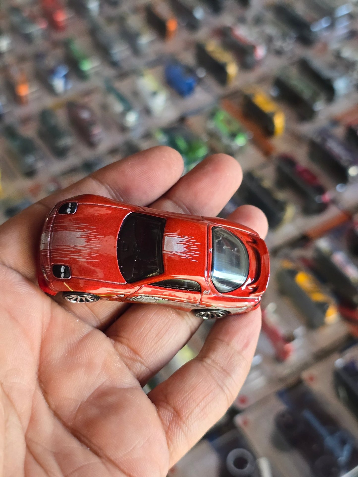 Hot Wheels 1995 Mazda RX - 7 - Fast And Furious (Uncarded) - Kinder Logs