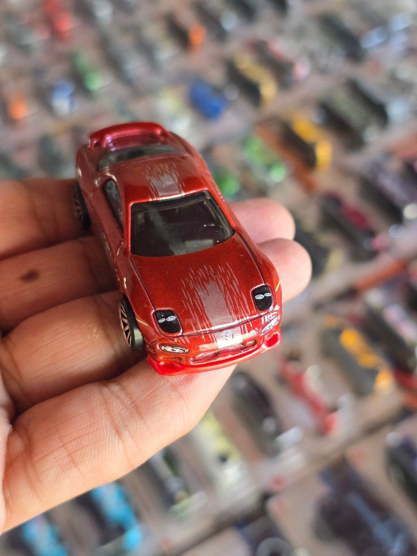 Hot Wheels 1995 Mazda RX - 7 - Fast And Furious (Uncarded) - Kinder Logs