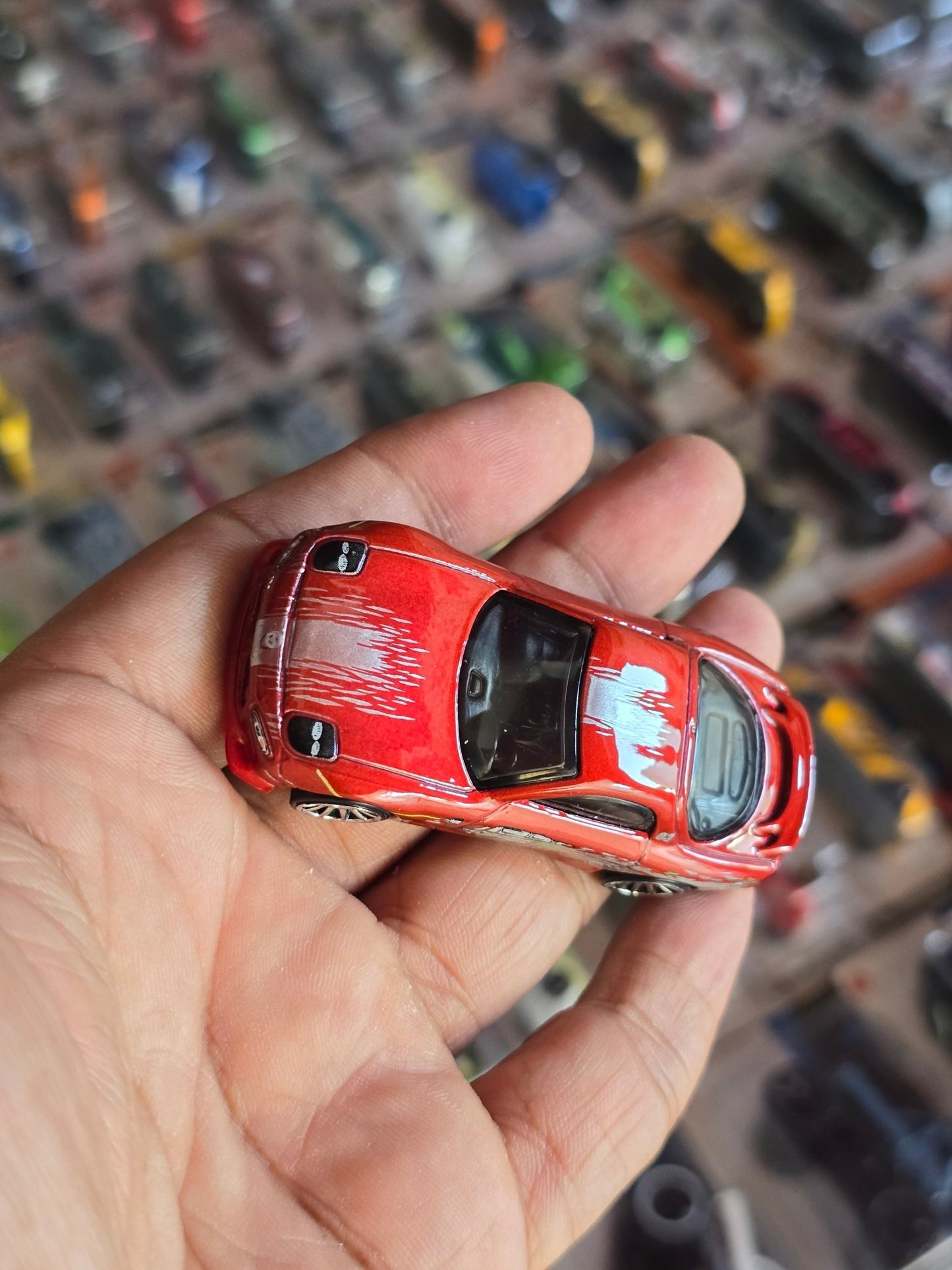 Hot Wheels 1995 Mazda RX - 7 - Fast And Furious (Uncarded) - Kinder Logs