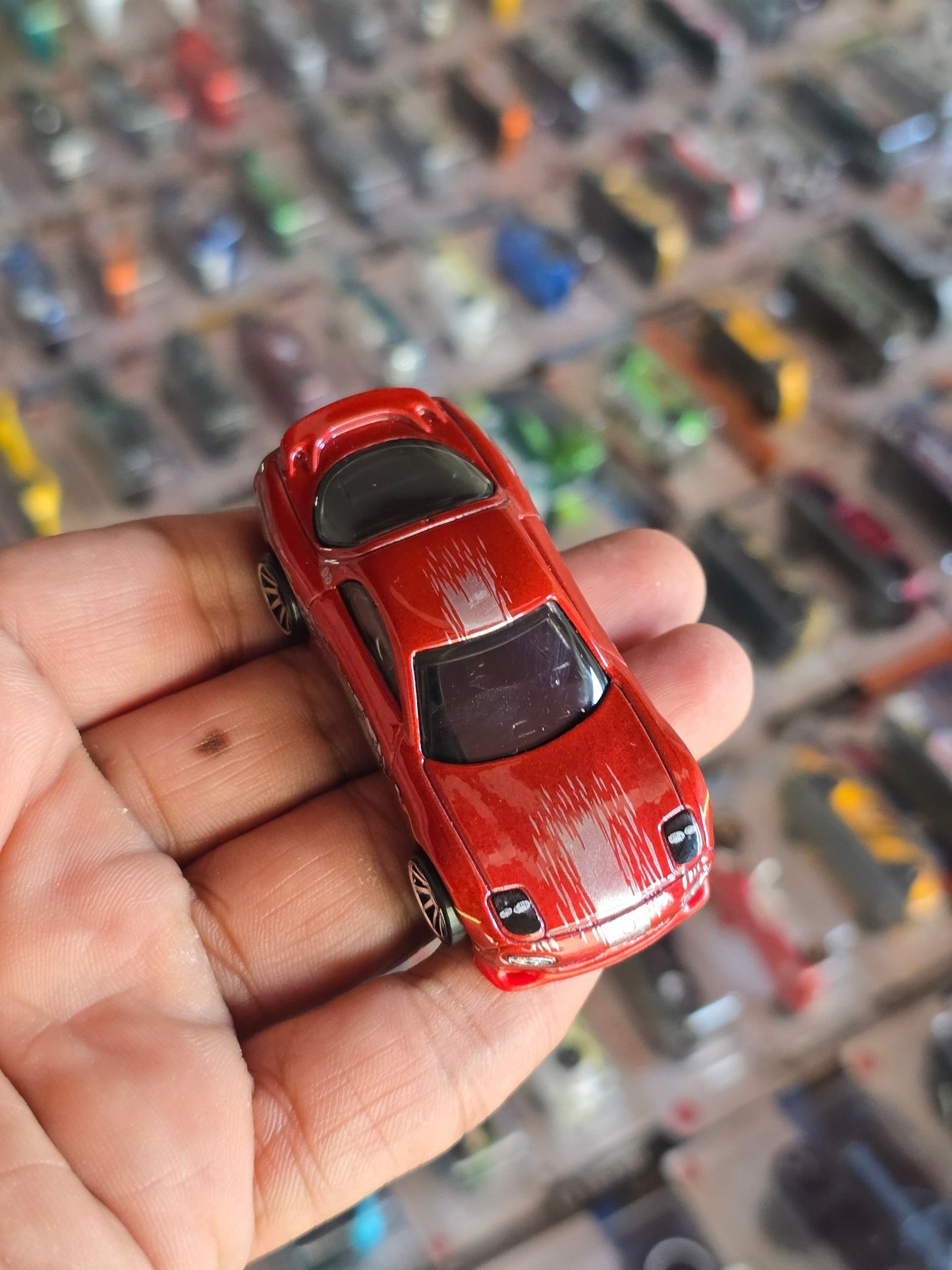 Hot Wheels 1995 Mazda RX - 7 - Fast And Furious (Uncarded) - Kinder Logs