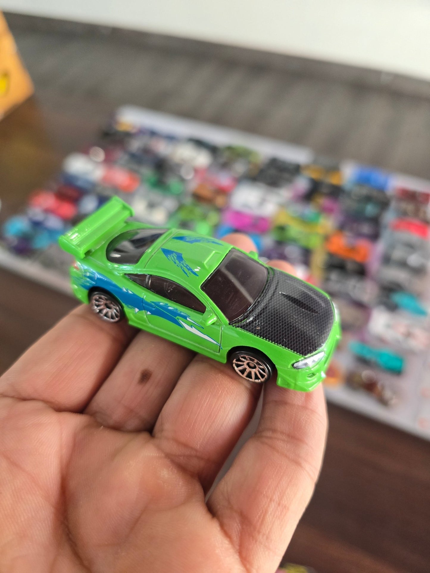 Hot Wheels 1995 Mitsubishi Eclipse - Fast & Furious (Uncarded) - Kinder Logs