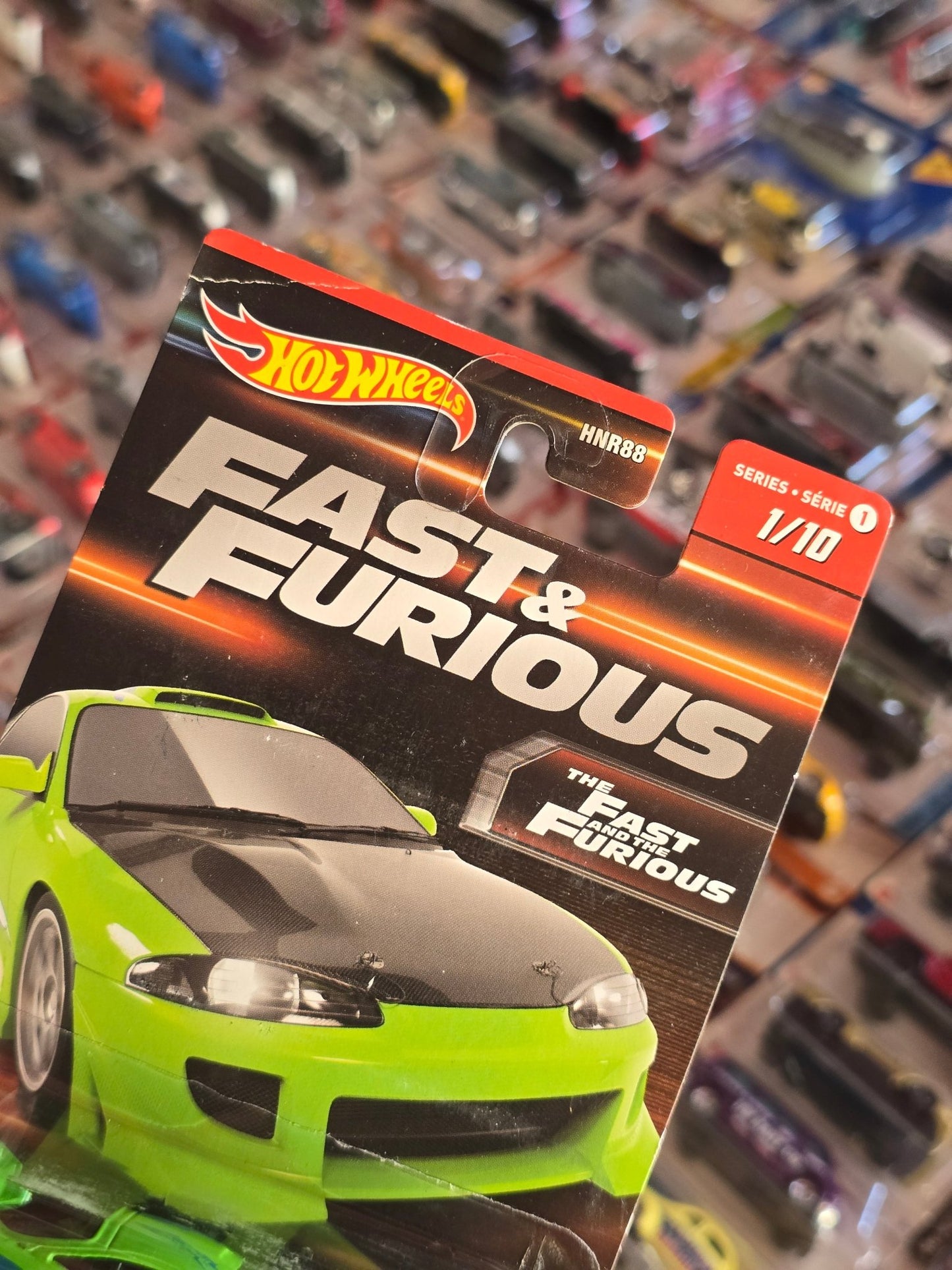 Hot Wheels 1995 Mitsubishi Eclipse - The Fast And The Furious - Kinder Logs