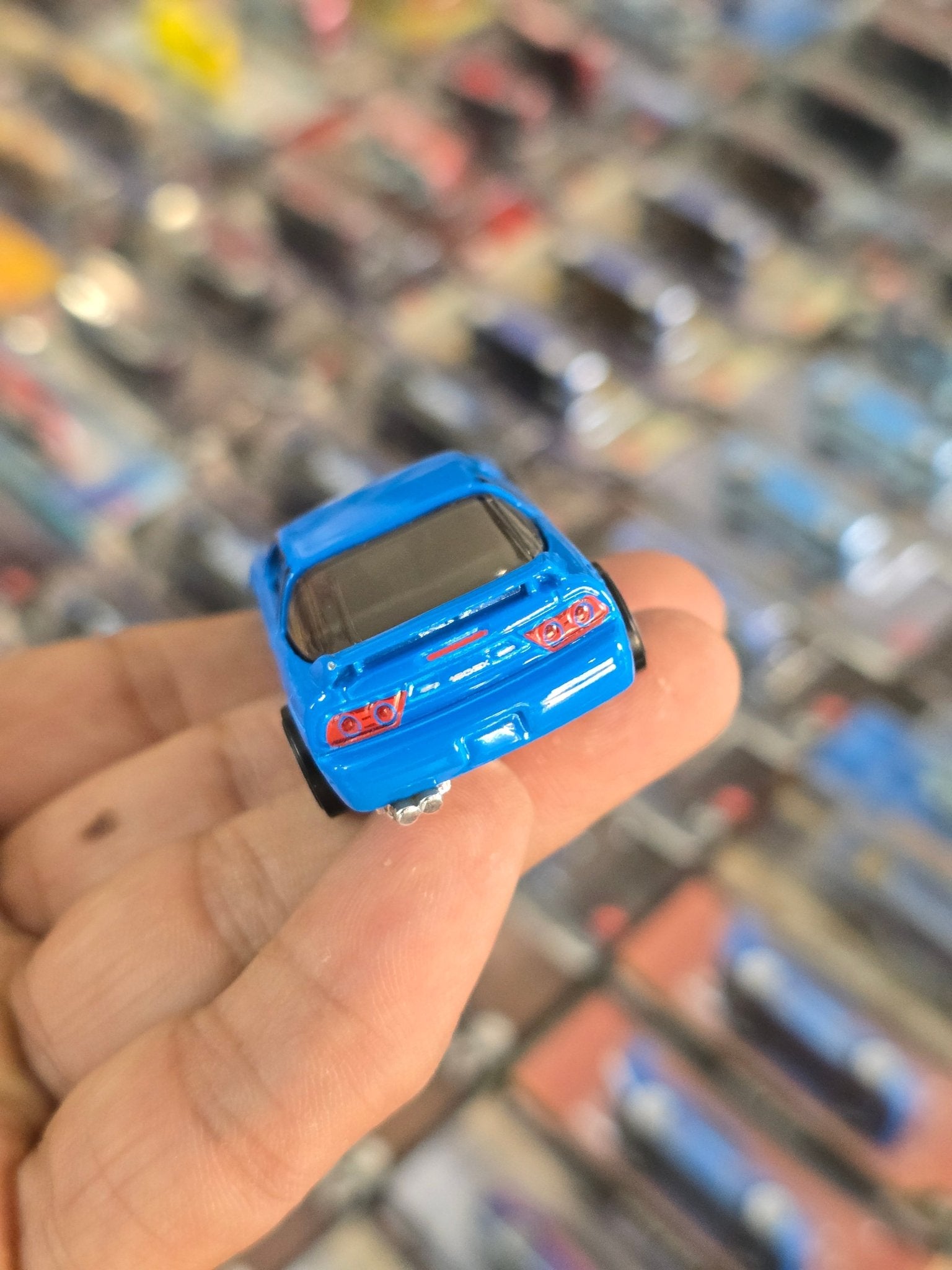 Hot Wheels 1996 Nissan 180SX Type X - Blue (Uncarded) - Kinder Logs