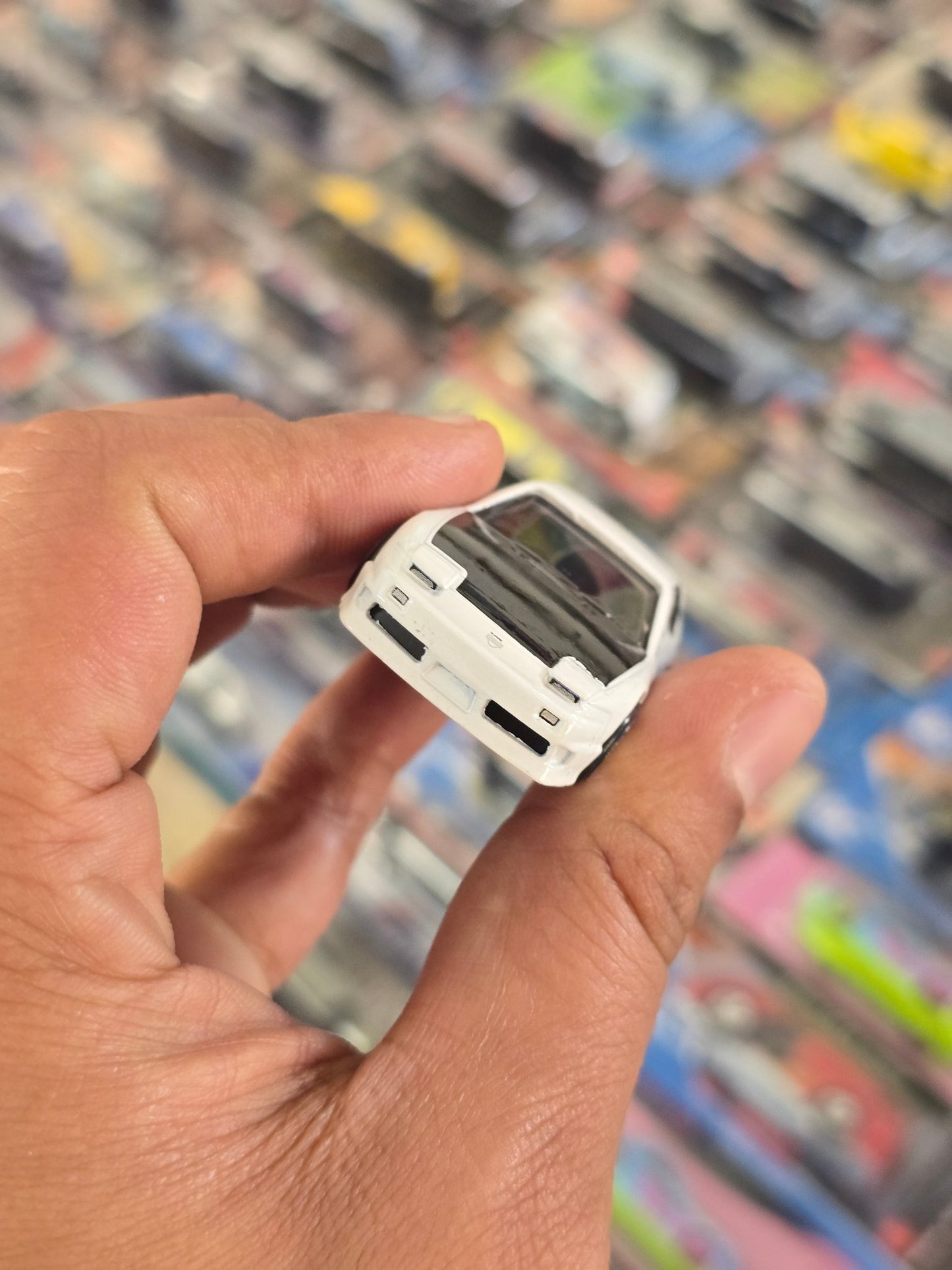Hot Wheels 1996 Nissan 180SX Type X - White (Uncarded) - Kinder Logs