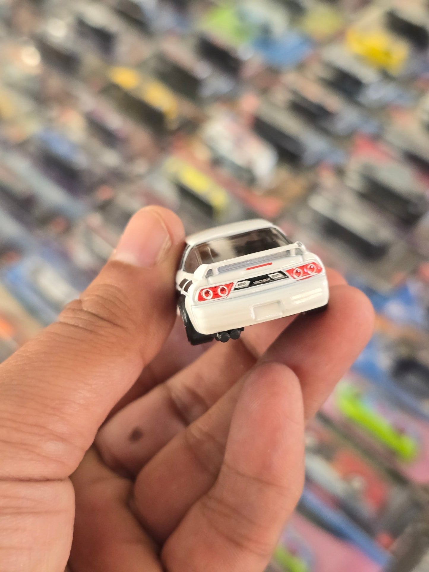 Hot Wheels 1996 Nissan 180SX Type X - White (Uncarded) - Kinder Logs