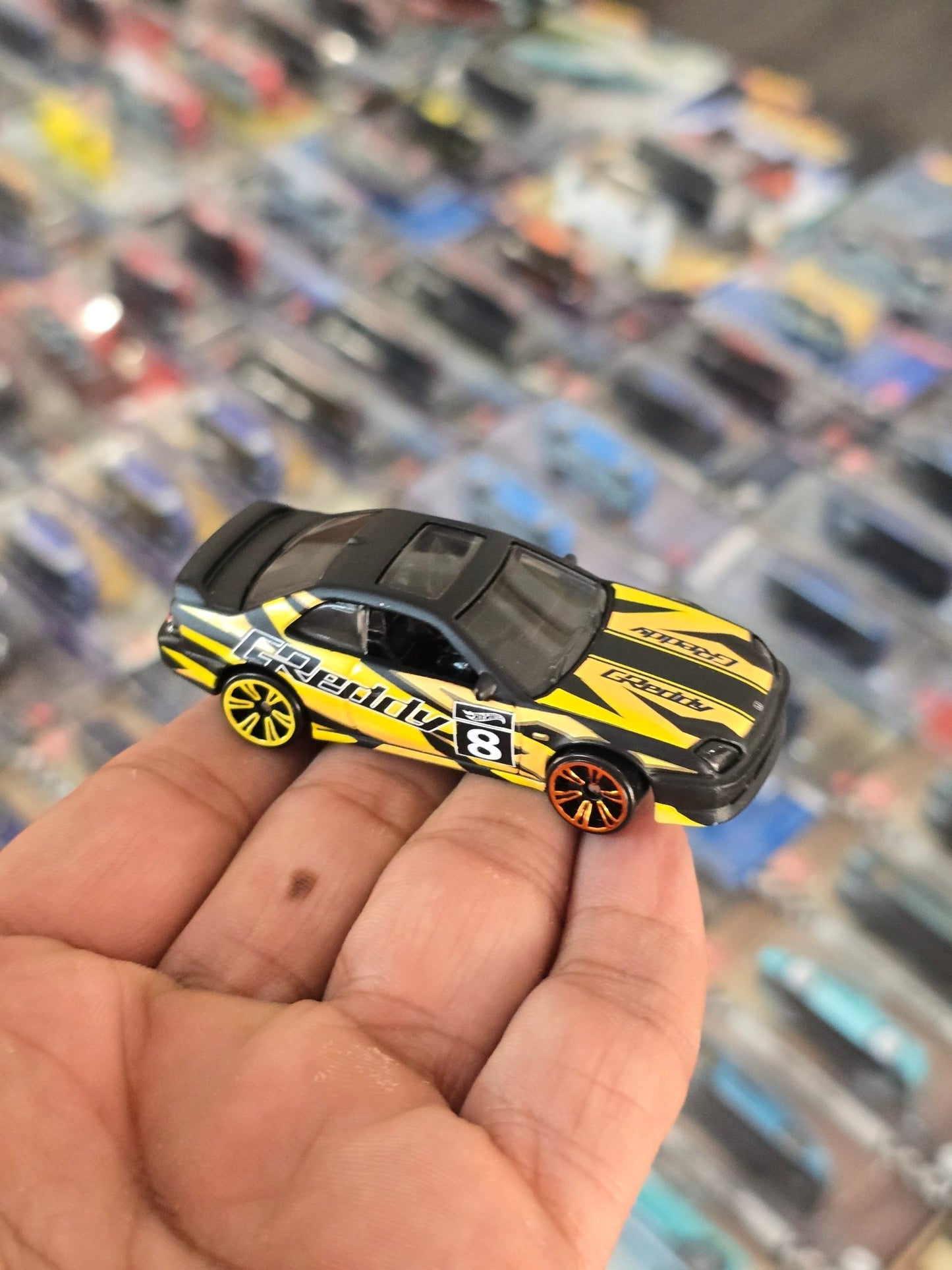 Hot Wheels 1998 Honda Prelude - Neon Speeders (Uncarded) - Kinder Logs