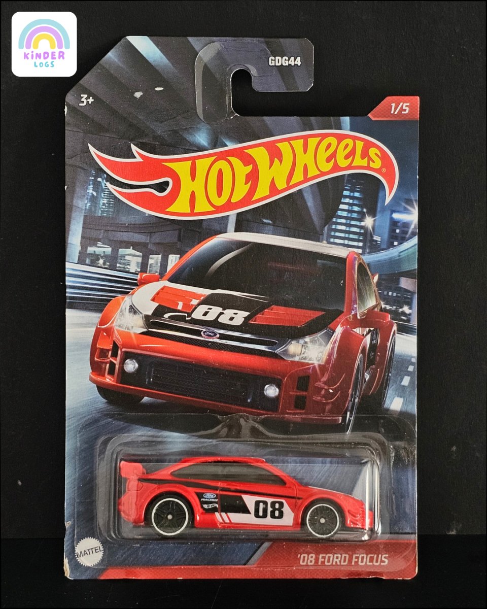 Hot Wheels 2008 Ford Focus - Street Racers - Kinder Logs