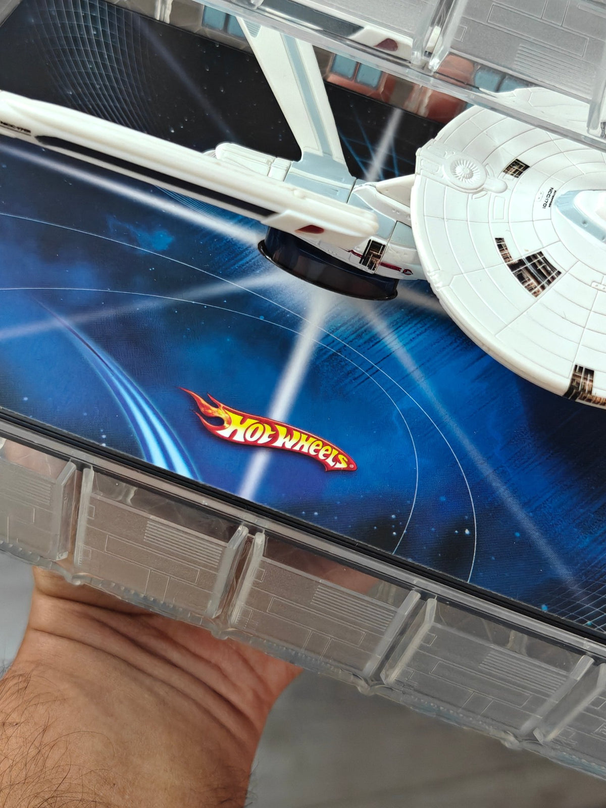 Hot Wheels 2009 San Diego Comic-Con Exclusive 'Star Trek U.S.S. Enterprise' - Kinder Logs