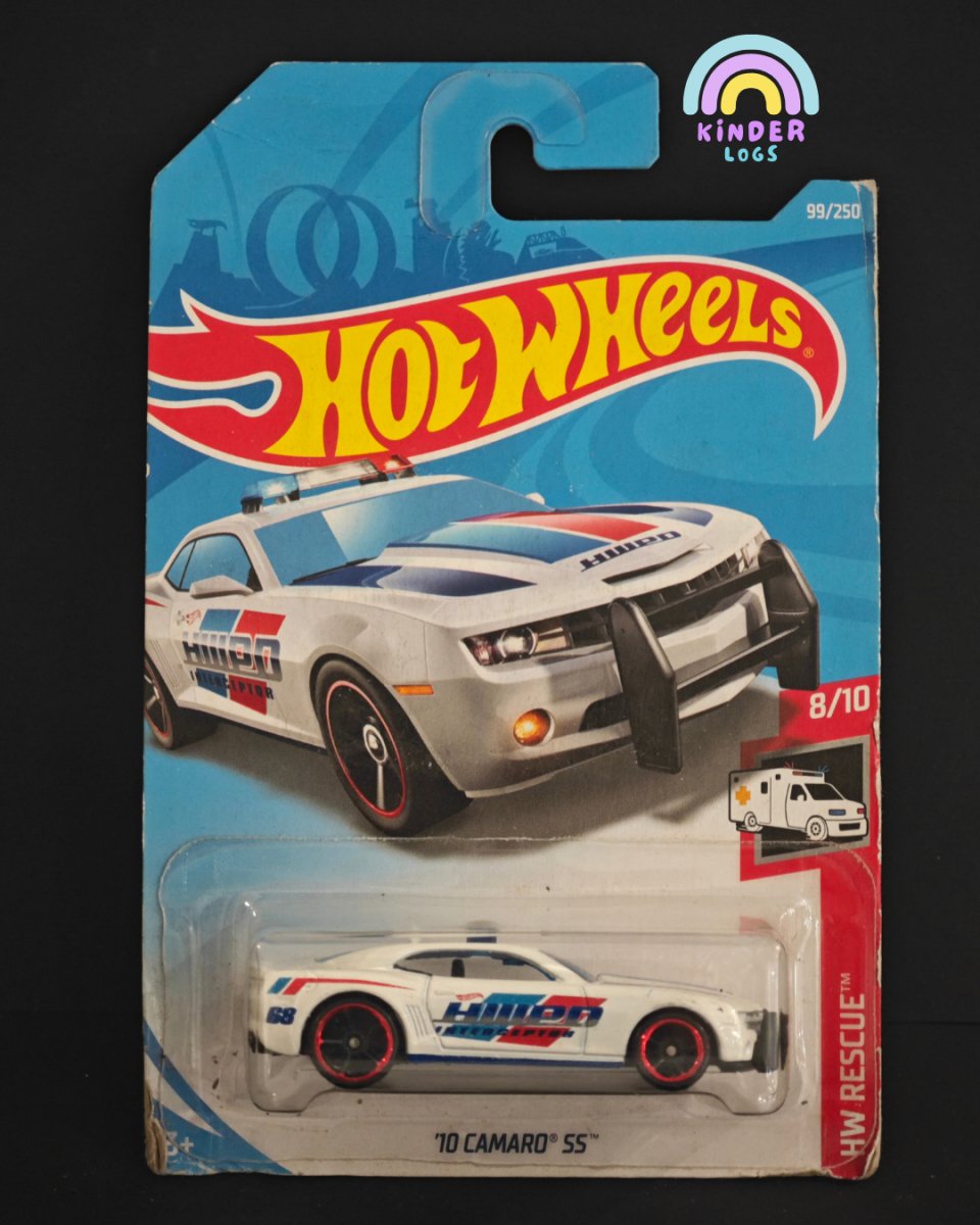 Hot Wheels 2010 Chevrolet Camaro SS (Old Card) - Kinder Logs