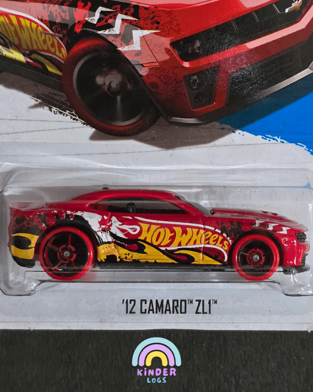 Hot Wheels 2012 Chevrolet Camaro ZL1 (HW Showroom) - Kinder Logs