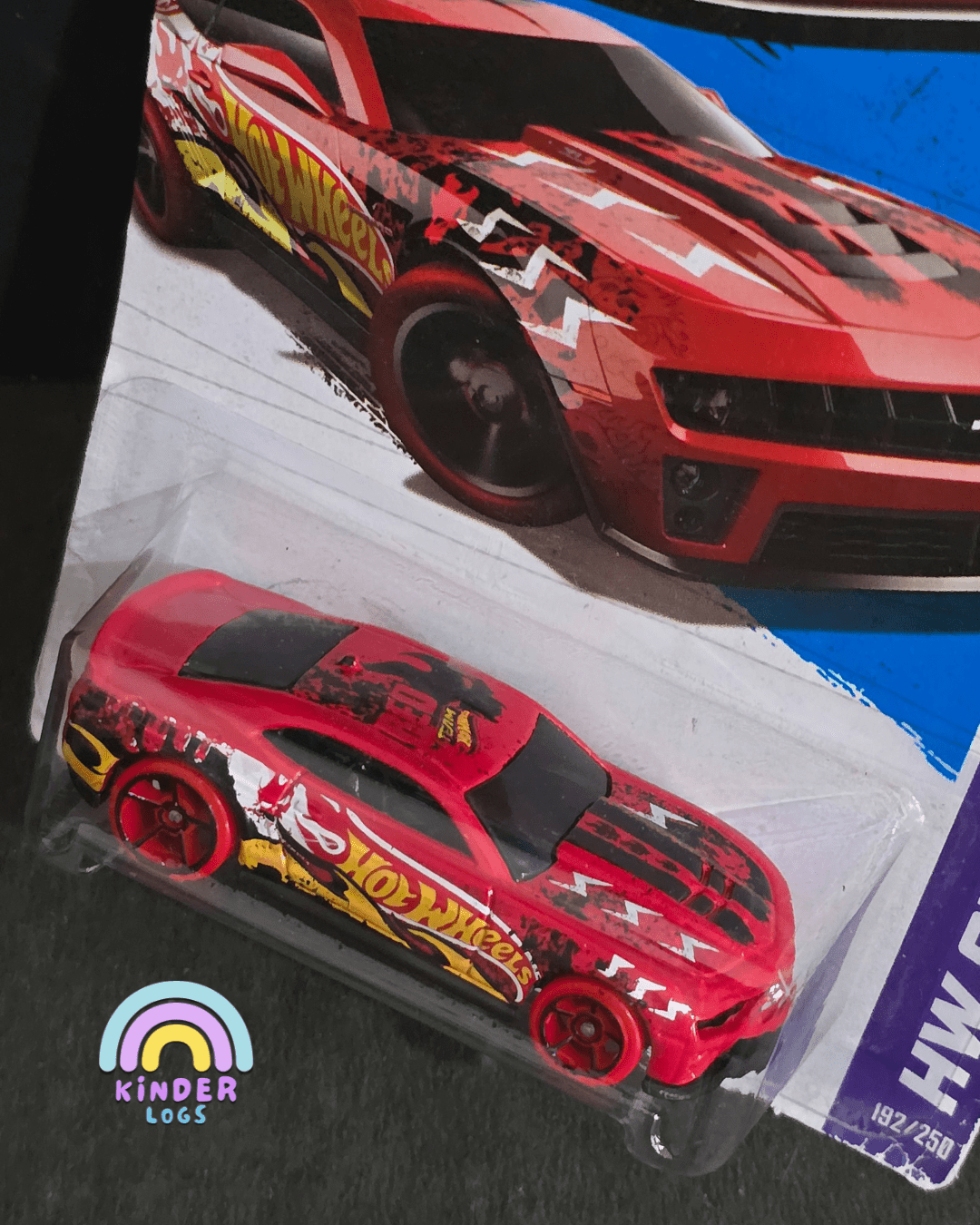 Hot Wheels 2012 Chevrolet Camaro ZL1 (HW Showroom) - Kinder Logs