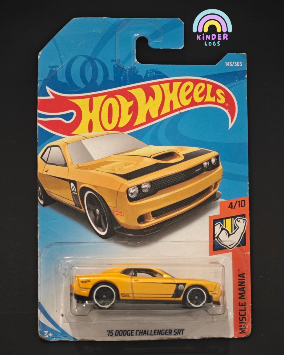 Hot Wheels 2015 Dodge Challenger SRT - Kinder Logs
