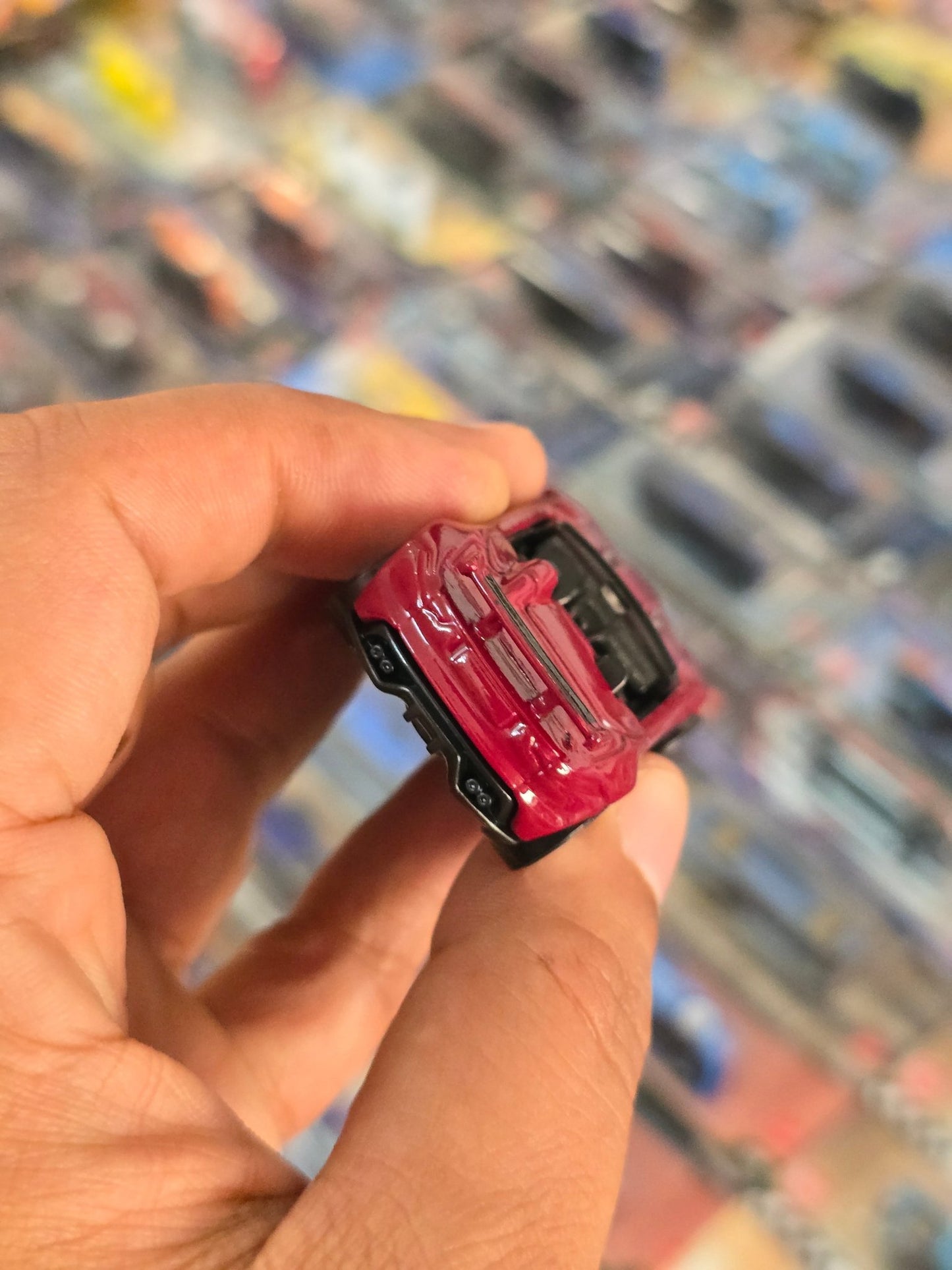 Hot Wheels 2015 Jaguar F - Type Project 7 - Wine (Uncarded) - Kinder Logs
