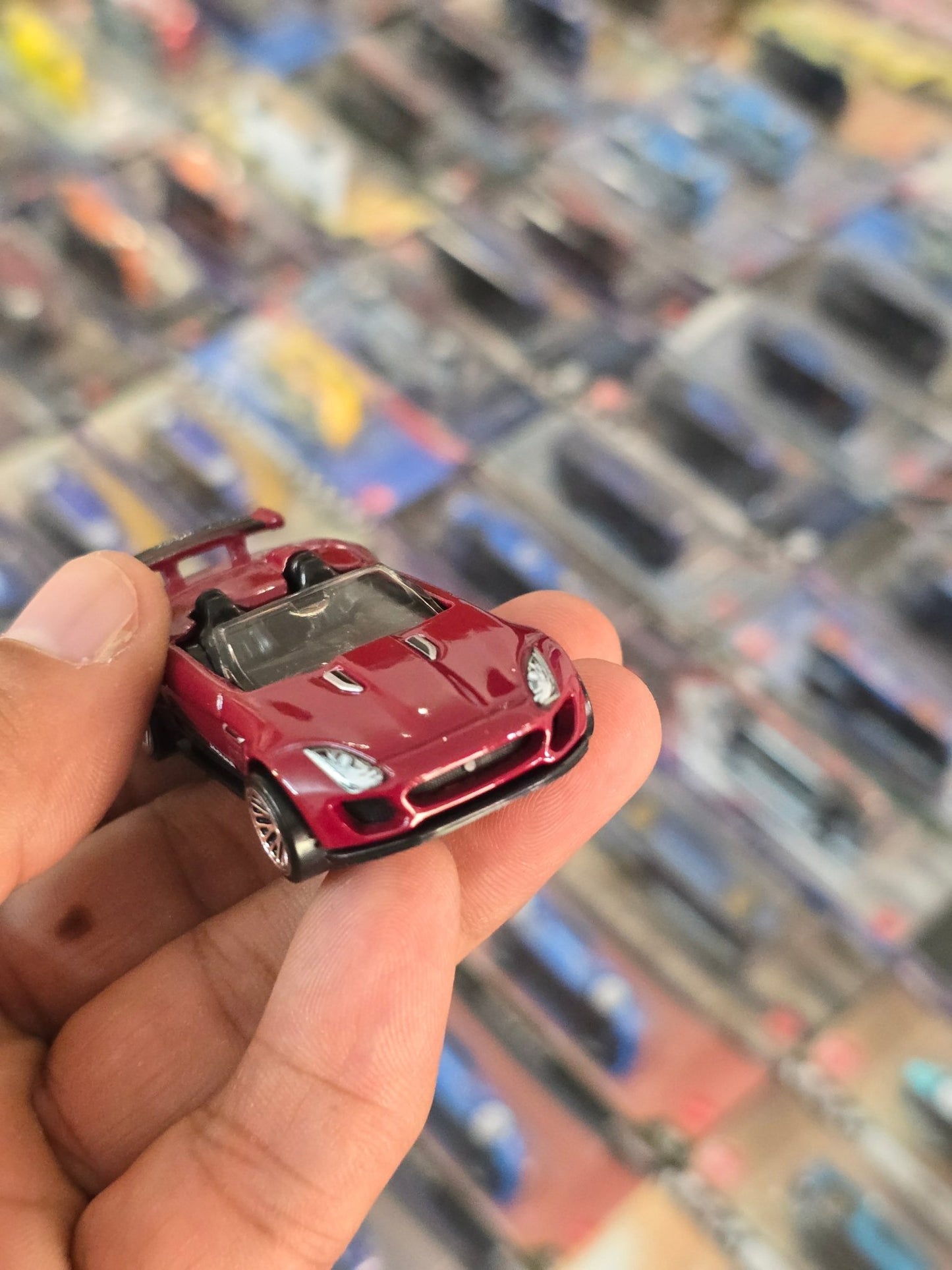 Hot Wheels 2015 Jaguar F - Type Project 7 - Wine (Uncarded) - Kinder Logs