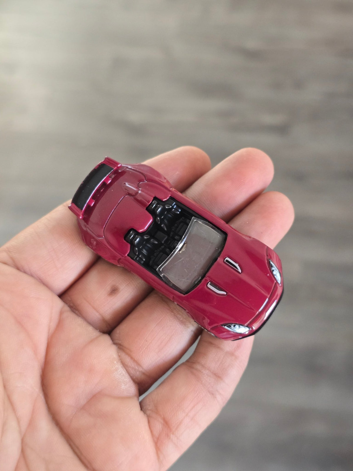 Hot Wheels 2015 Jaguar F - Type Project 7 - Wine (Uncarded - New) - Kinder Logs