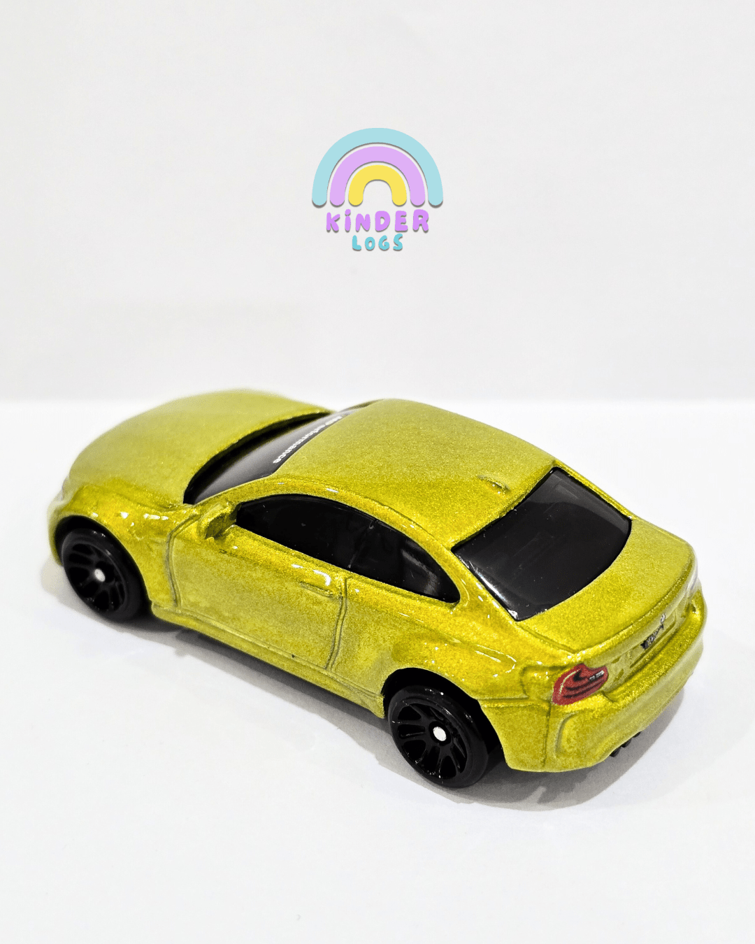 Hot Wheels 2016 BMW M2 - Lemon Green (Uncarded) - Kinder Logs