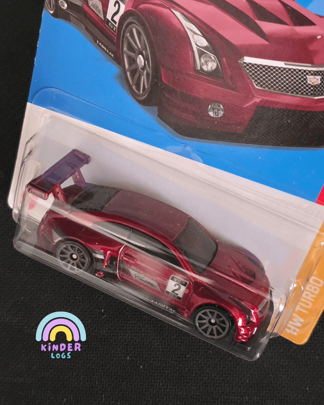 Hot Wheels 2016 Cadillac ATS - V R (Imported) - Kinder Logs
