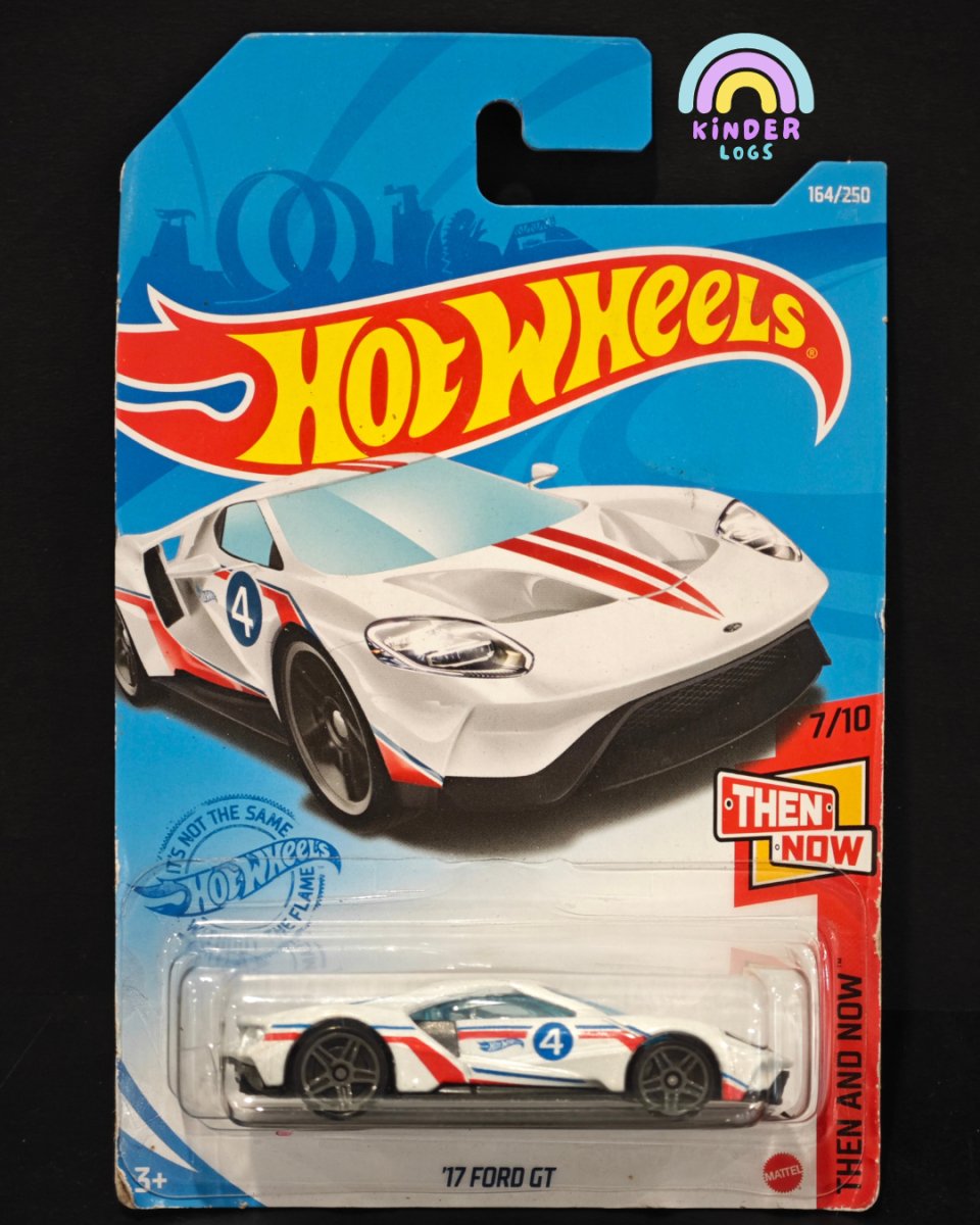 Hot Wheels 2017 Ford GT (Rare) - Kinder Logs