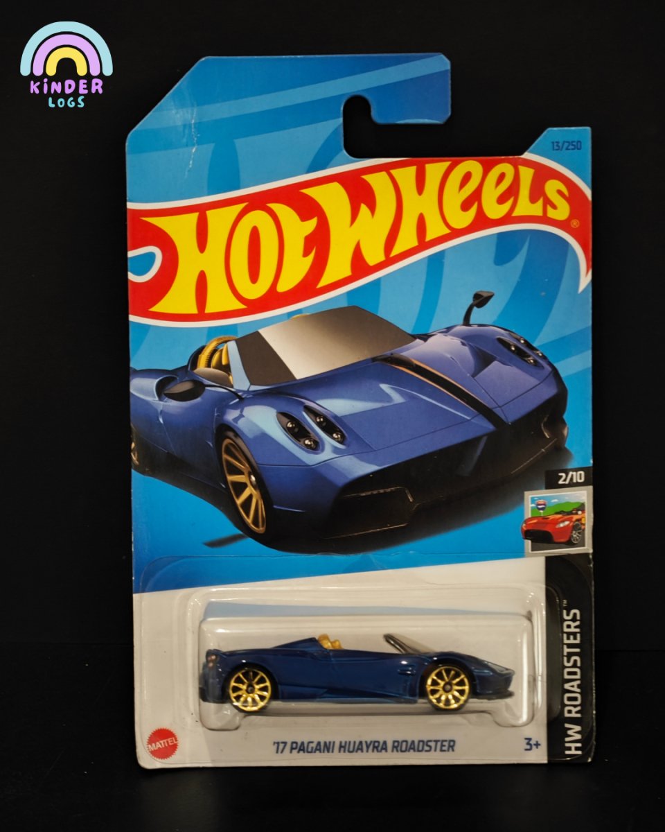 Hot Wheels 2017 Pagani Huayra Roadster - Kinder Logs