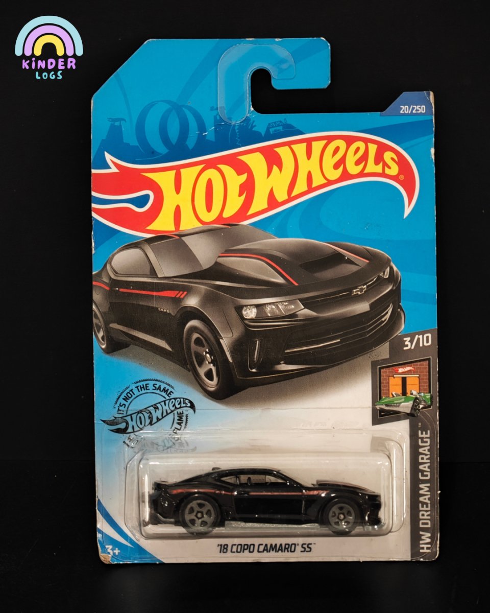 Hot Wheels 2018 Chevrolet COPO Camaro SS - Kinder Logs