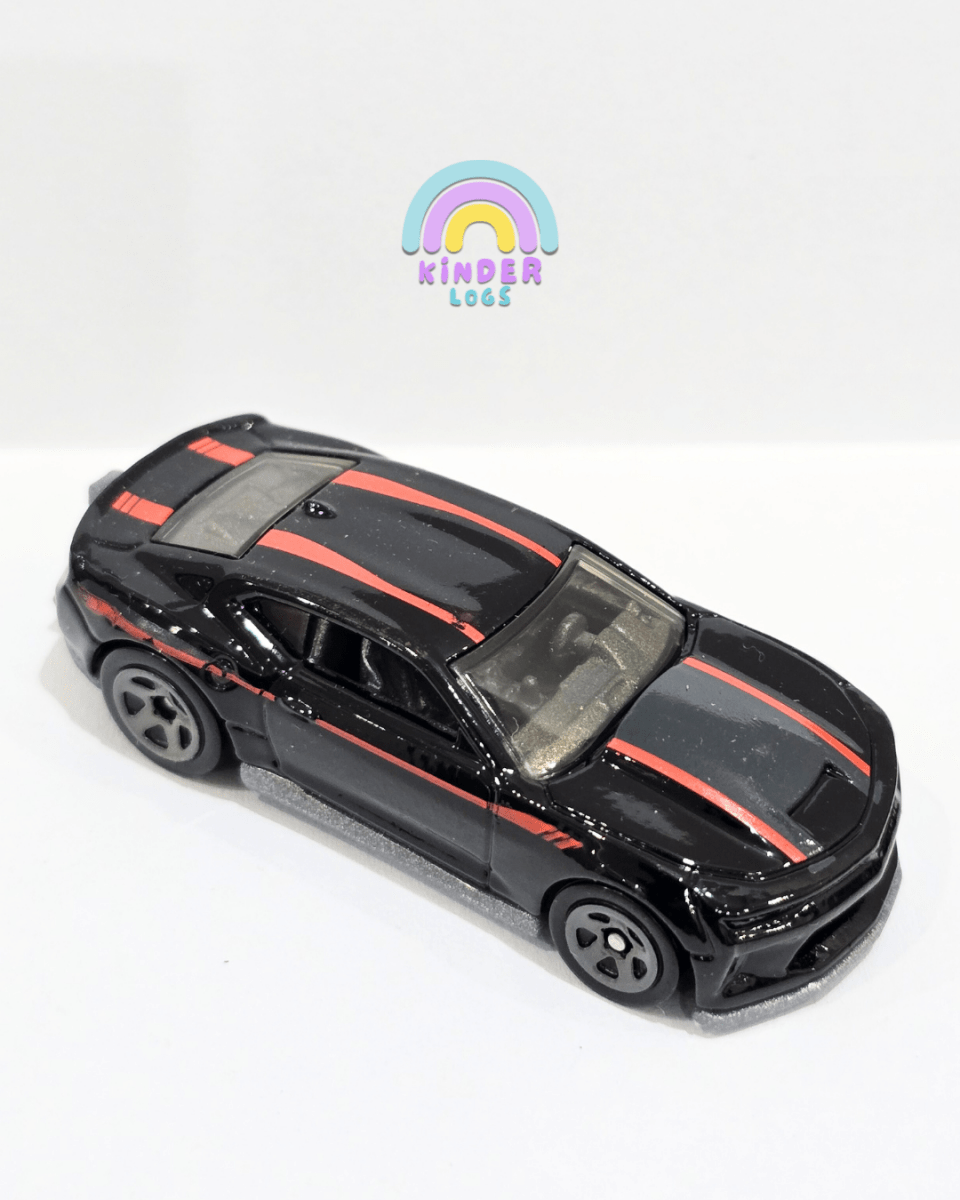 Hot Wheels 2018 Chevrolet COPO Camaro SS - Black (Uncarded) - Kinder Logs