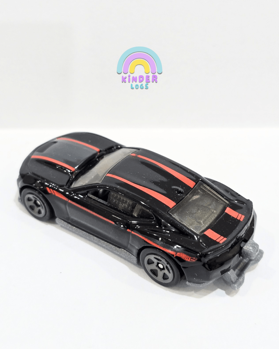 Hot Wheels 2018 Chevrolet COPO Camaro SS - Black (Uncarded) - Kinder Logs