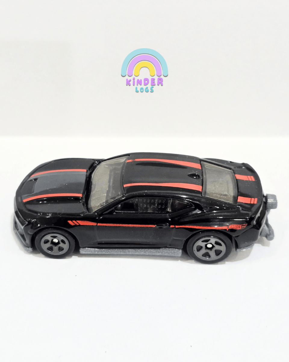 Hot Wheels 2018 Chevrolet COPO Camaro SS - Black (Uncarded) - Kinder Logs