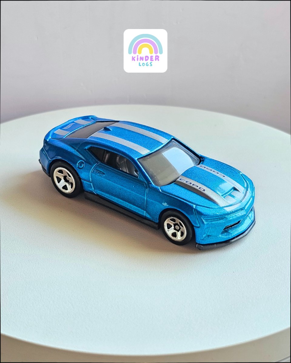 Hot Wheels 2018 Copo Camaro SS - Nightburnerz (Uncarded) - Kinder Logs