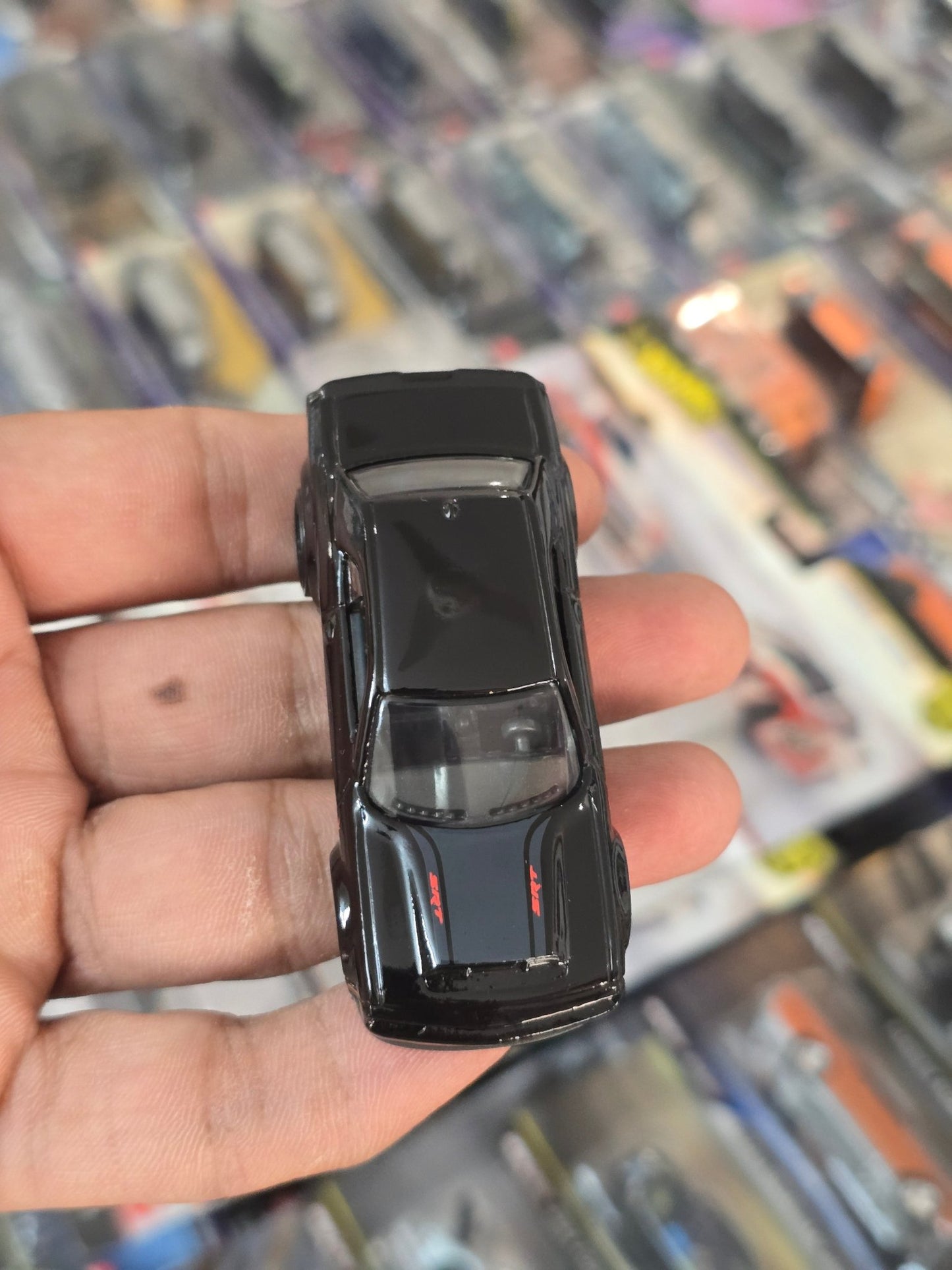 Hot Wheels 2018 Dodge Challenger SRT Demon (Uncarded) - Kinder Logs