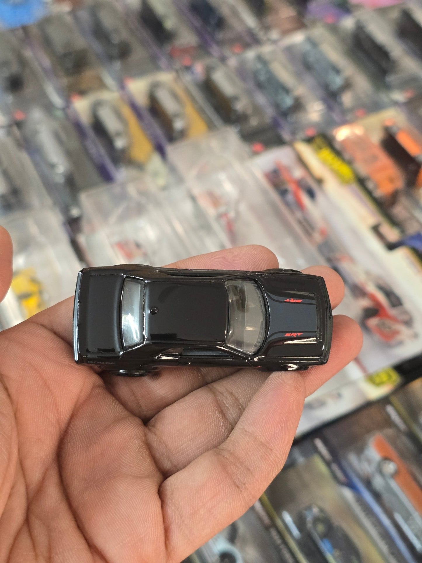 Hot Wheels 2018 Dodge Challenger SRT Demon (Uncarded) - Kinder Logs