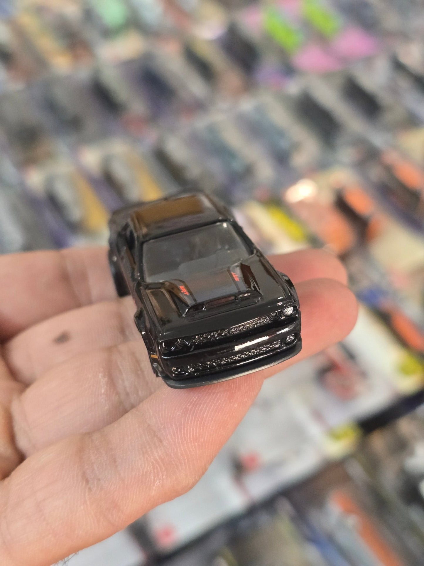 Hot Wheels 2018 Dodge Challenger SRT Demon (Uncarded) - Kinder Logs