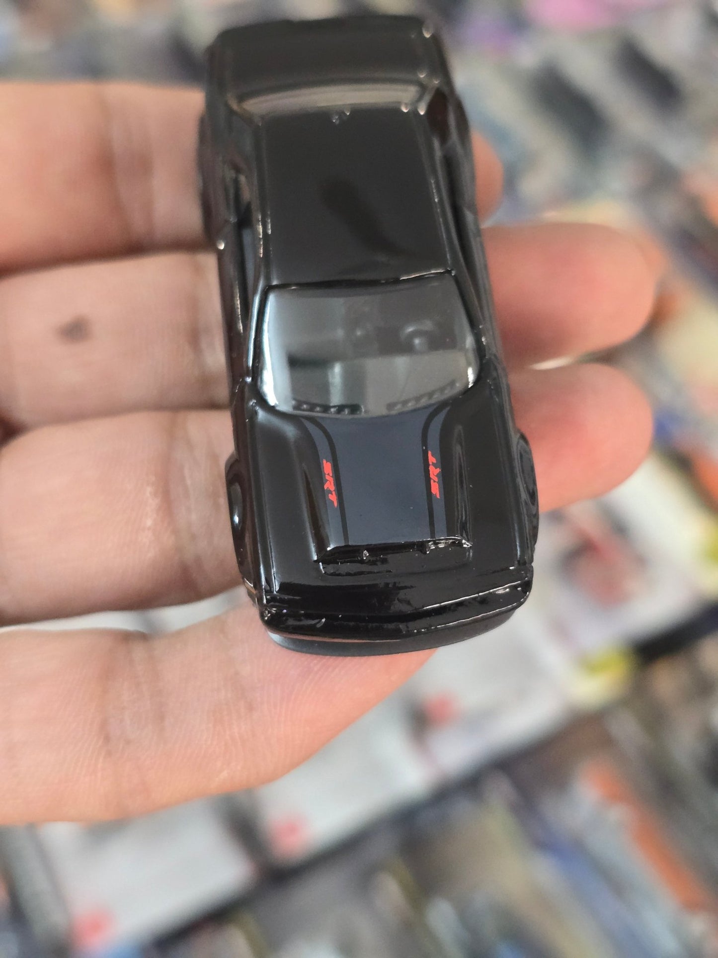 Hot Wheels 2018 Dodge Challenger SRT Demon (Uncarded) - Kinder Logs