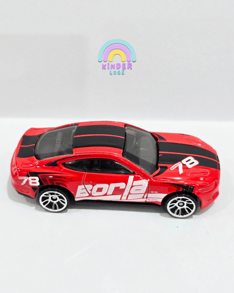 Hot Wheels 2018 Ford Mustang GT Borla (Uncarded) - Kinder Logs