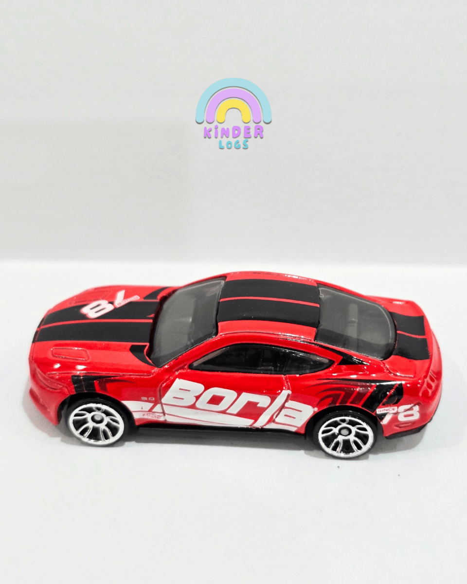 Hot Wheels 2018 Ford Mustang GT Borla (Uncarded) - Kinder Logs