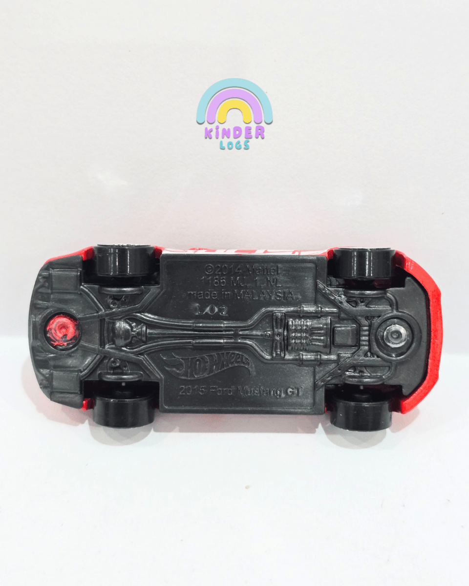 Hot Wheels 2018 Ford Mustang GT Borla (Uncarded) - Kinder Logs