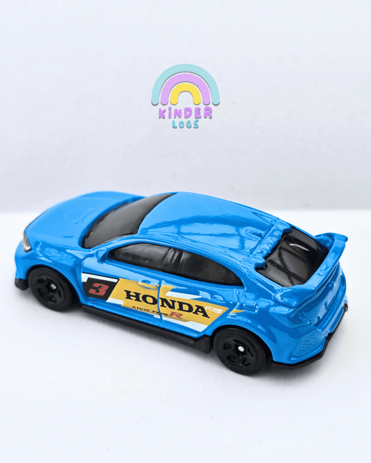 Hot Wheels 2018 Honda Civic Type R - Blue (Uncarded - New) - Kinder Logs
