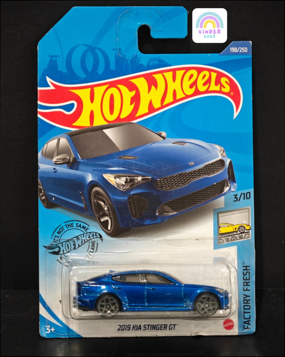 Hot Wheels 2019 Kia Stinger GT - Kinder Logs