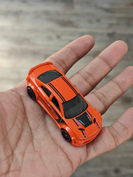 Hot Wheels 2020 Dodge Charger Hellcat - Orange (Uncarded - New) - Kinder Logs