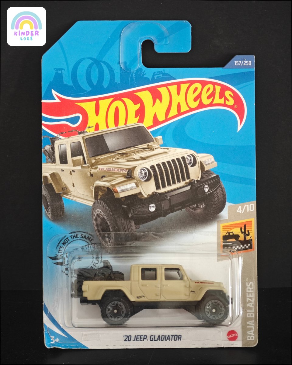 Hot Wheels 2020 Jeep Gladiator (Rare HW Model) - Kinder Logs