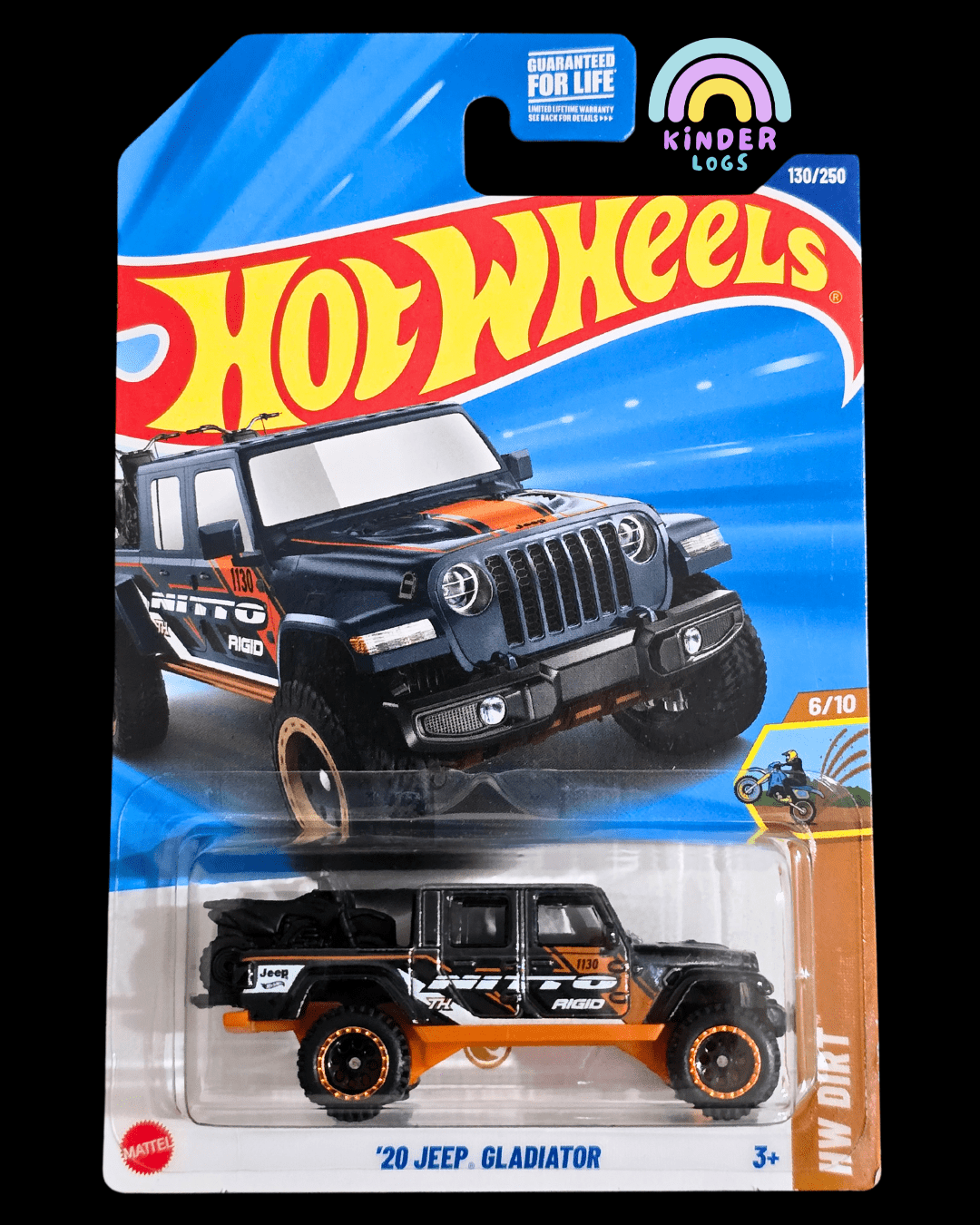 Hot Wheels 2020 Jeep Gladiator Super Treasure Hunt (STH) - Imported - Kinder Logs