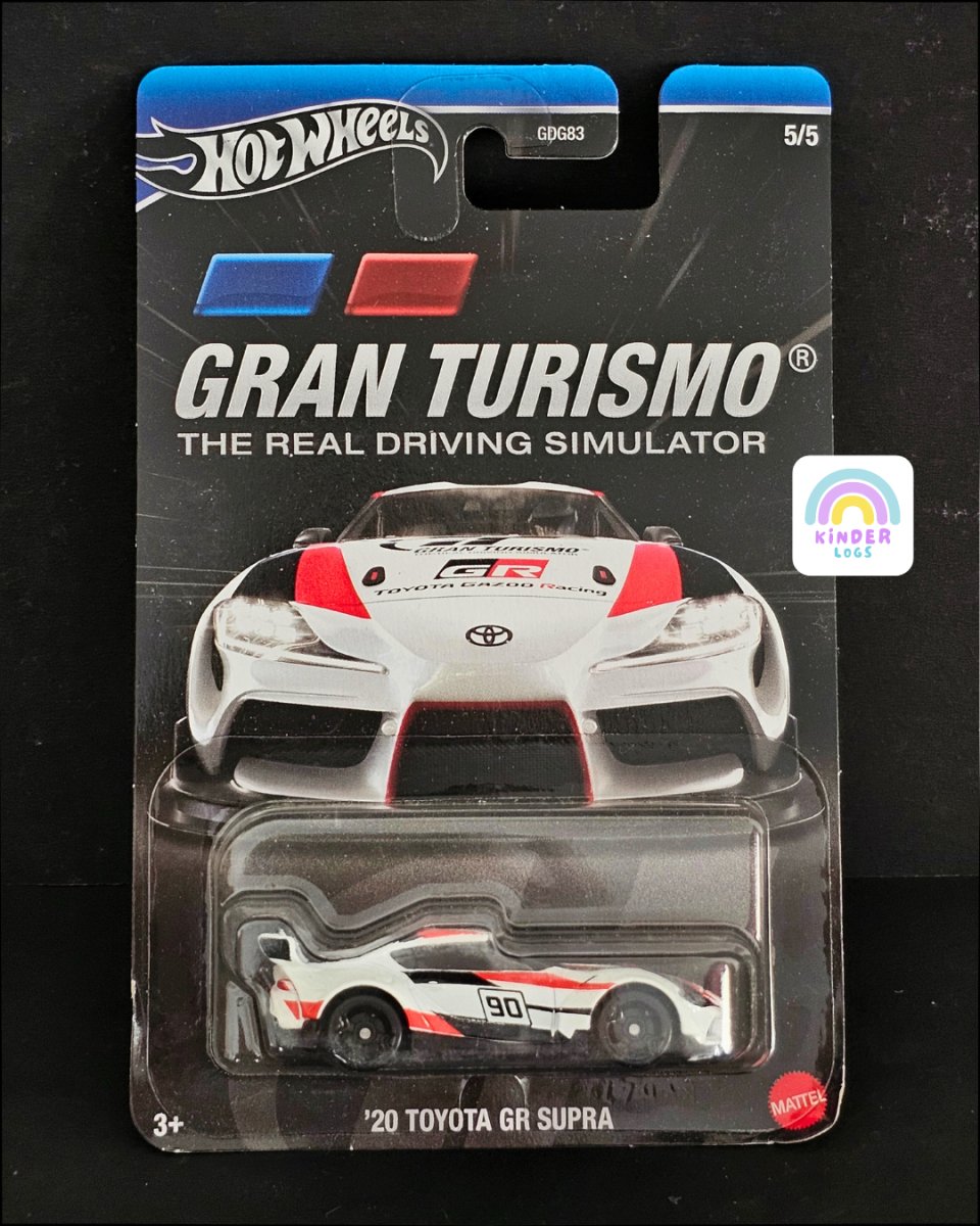 Hot Wheels 2020 Toyota GR Supra - Gran Turismo Series - Kinder Logs
