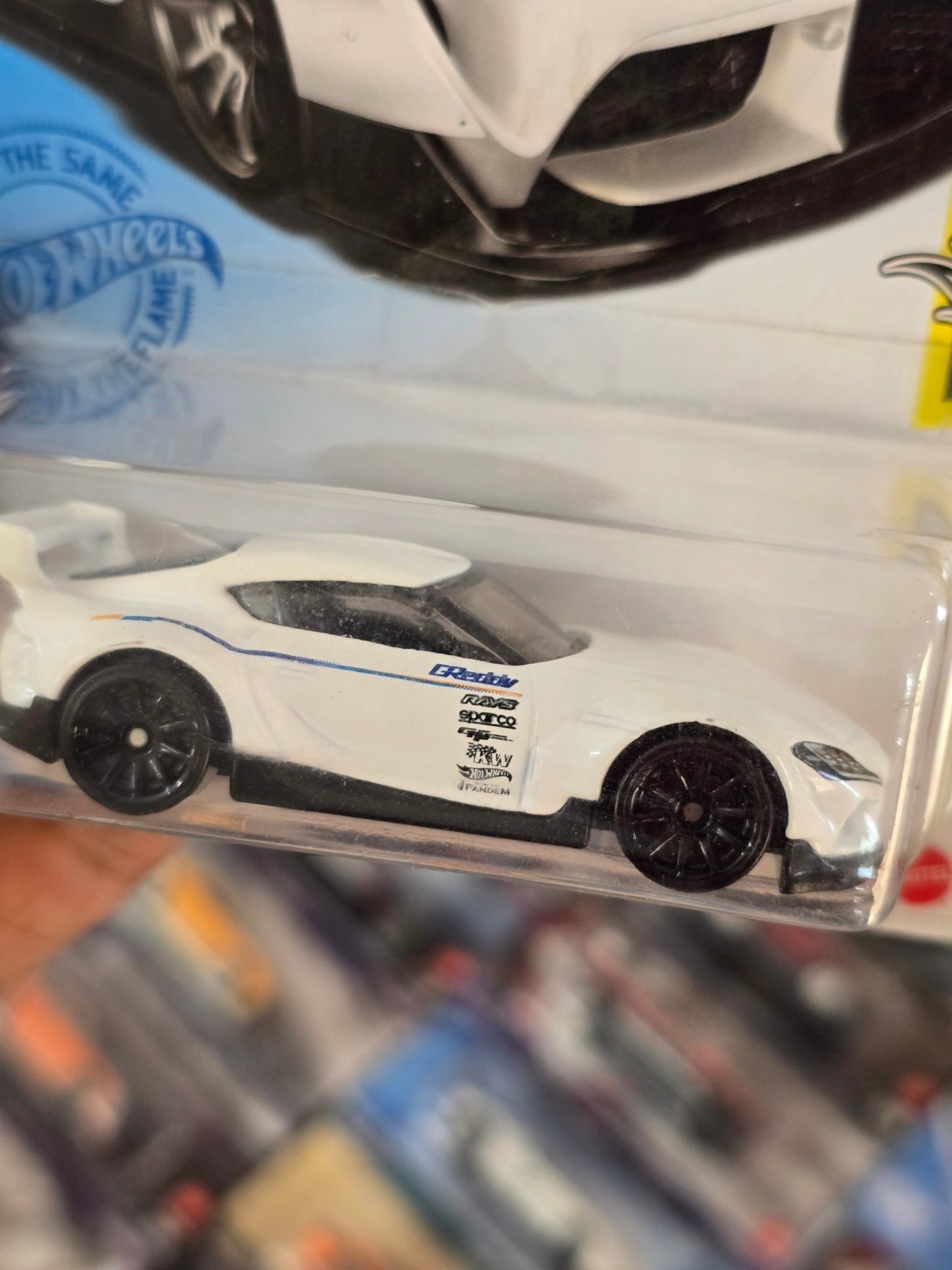 Hot Wheels 2020 Toyota GR Supra GReddy Edition (Imported) - Kinder Logs