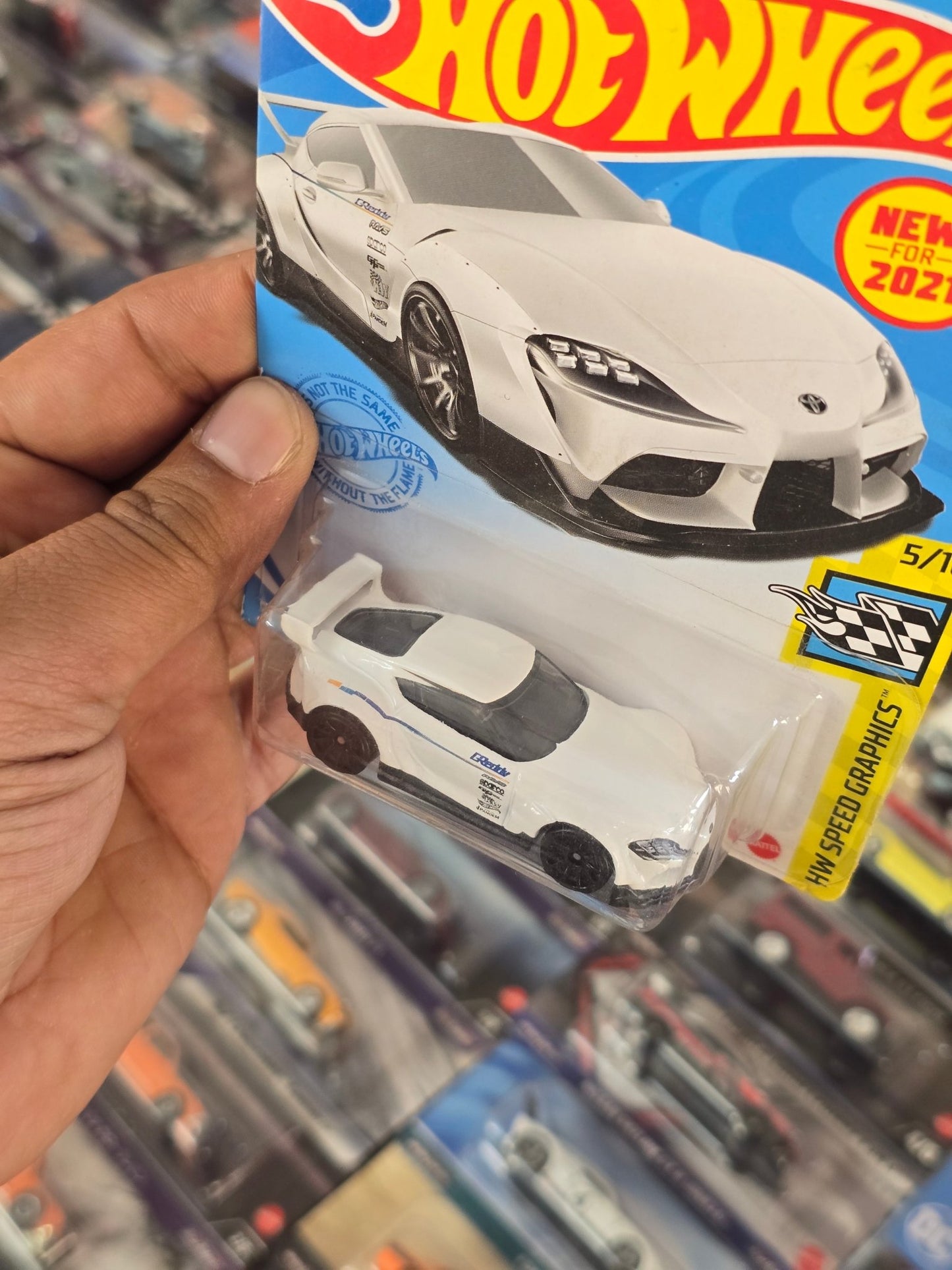 Hot Wheels 2020 Toyota GR Supra GReddy Edition (Imported) - Kinder Logs