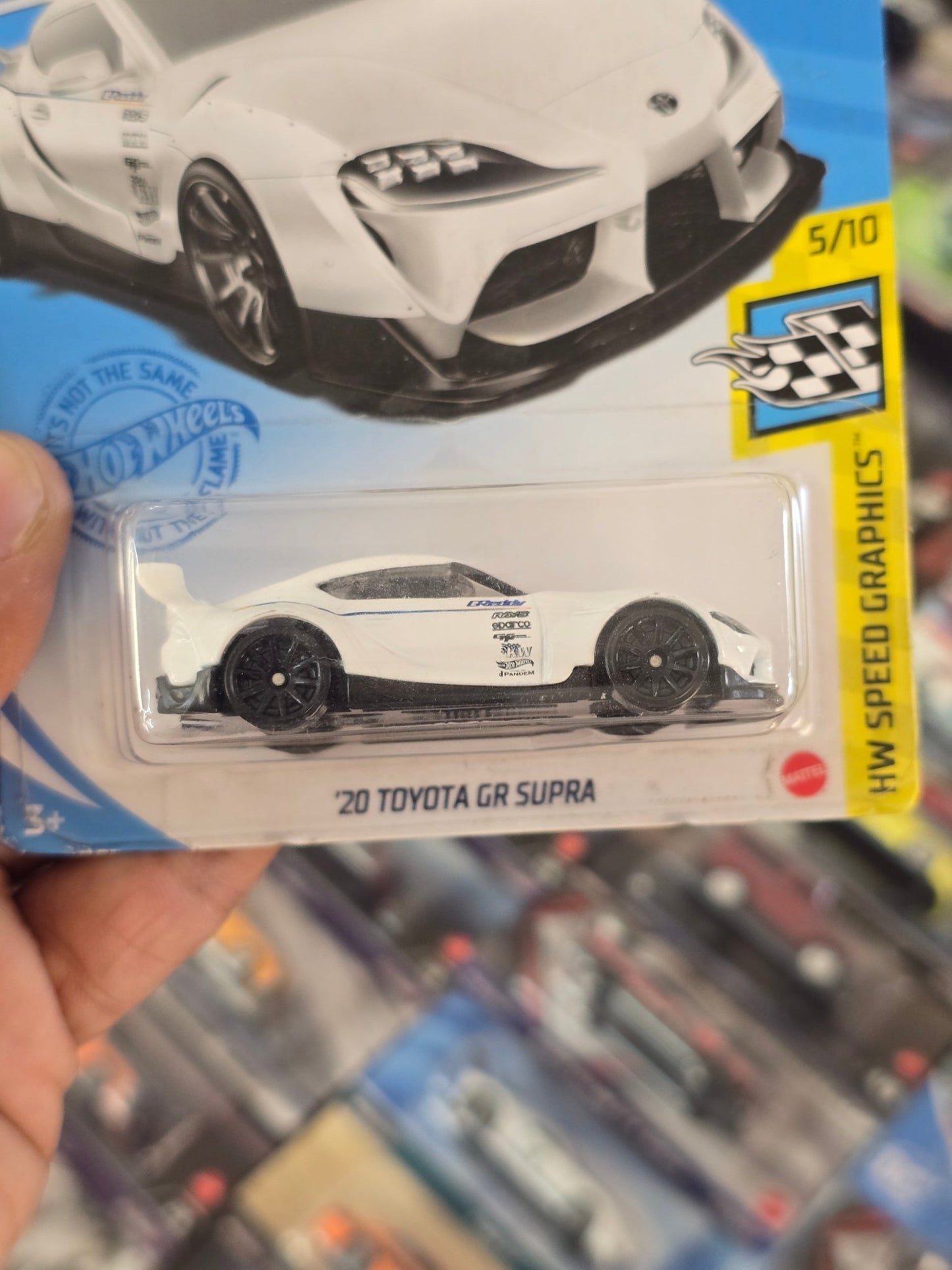Hot Wheels 2020 Toyota GR Supra GReddy Edition (Imported) - Kinder Logs