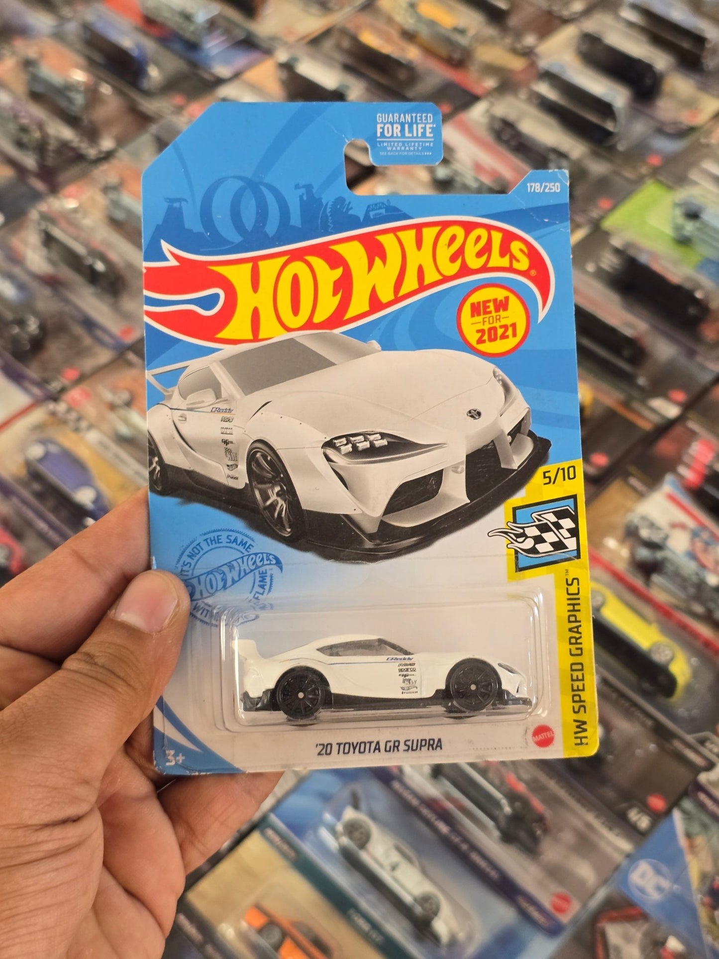 Hot Wheels 2020 Toyota GR Supra GReddy Edition (Imported) - Kinder Logs